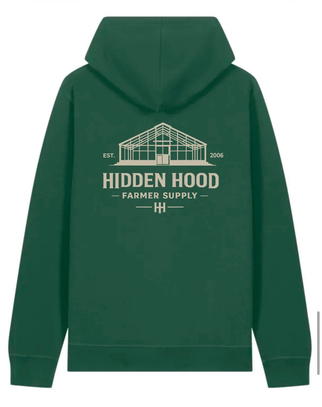 Hoodie Farmer Bottlegreen