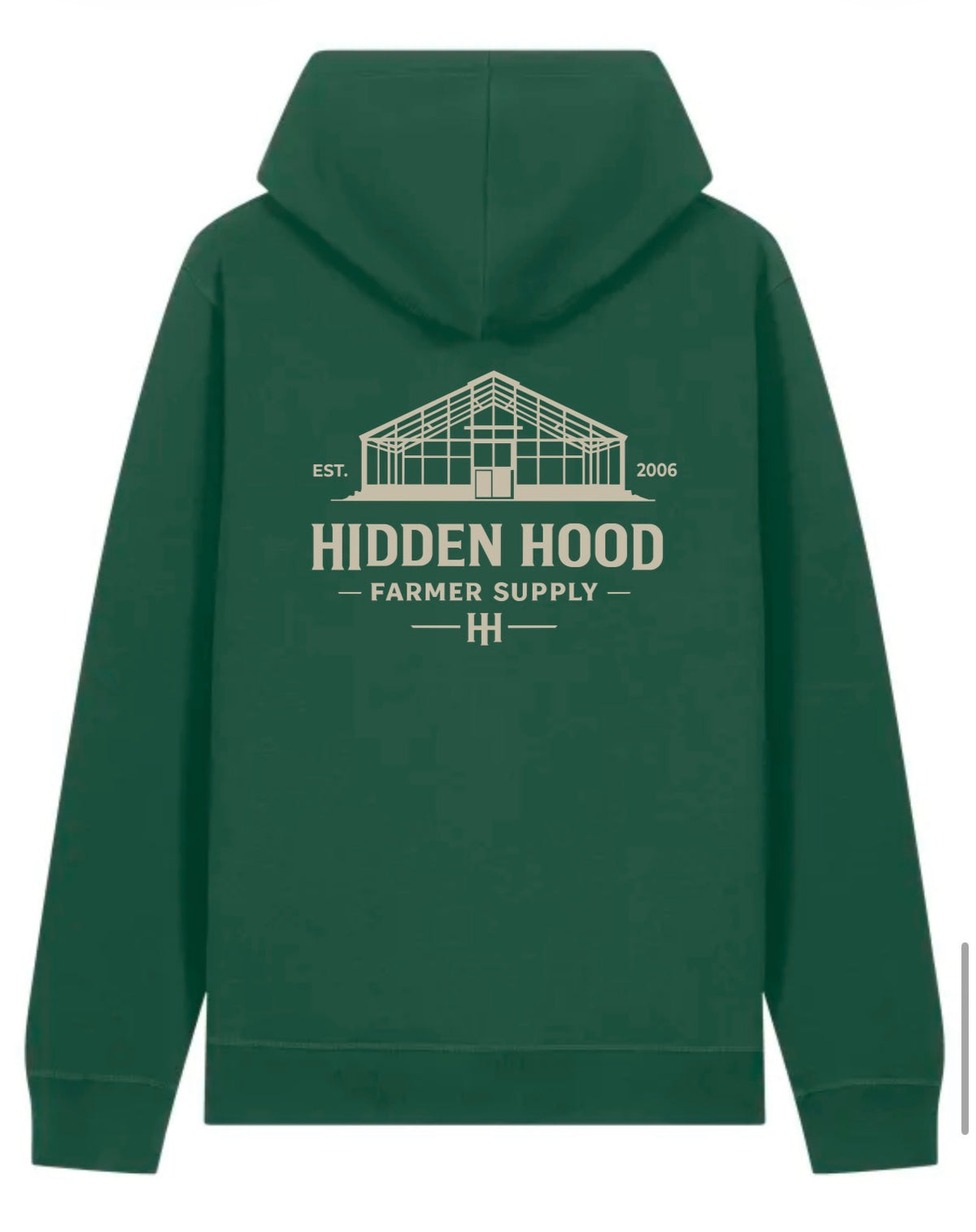 Hoodie Farmer Bottlegreen