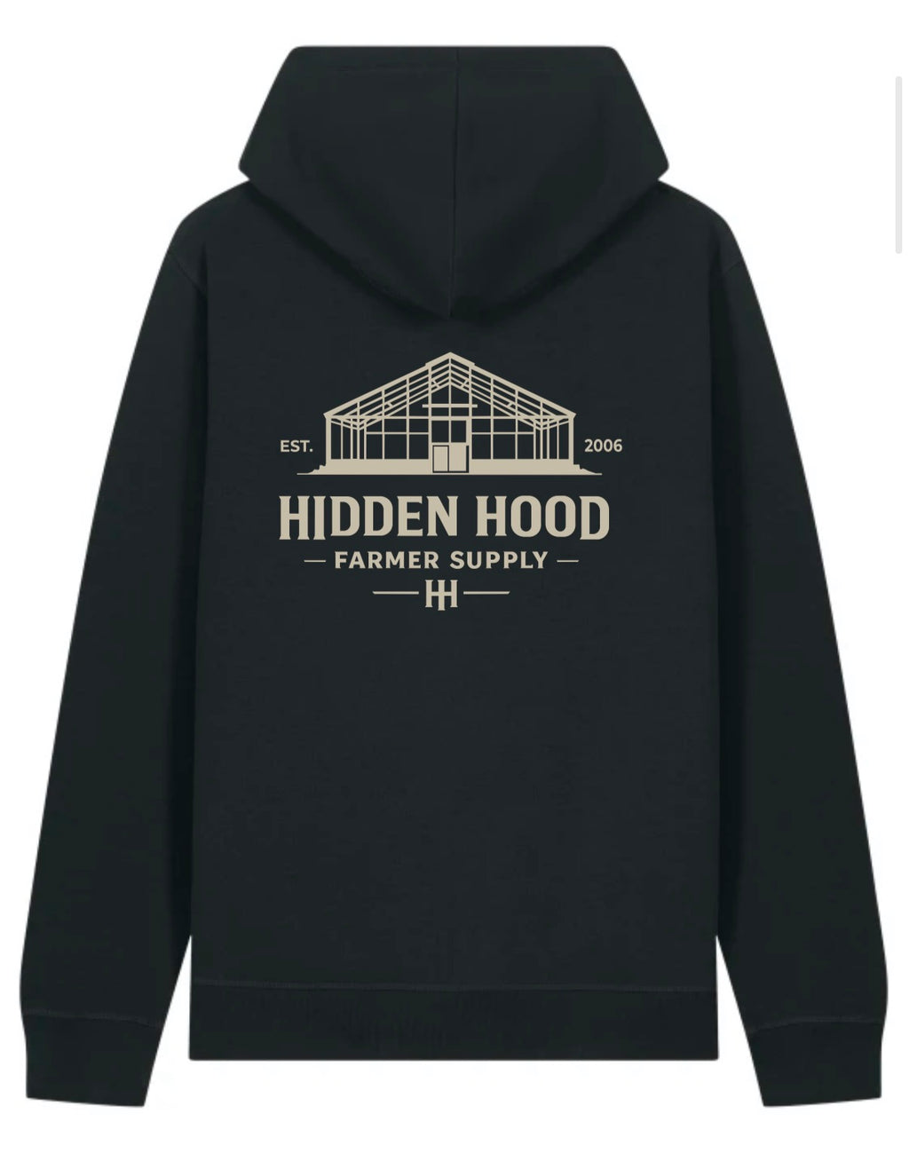 Hoodie Farmer Schwarz